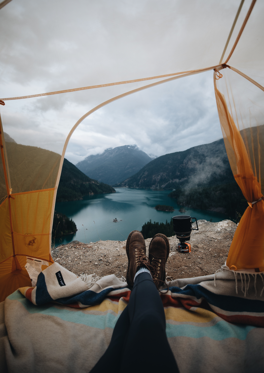 Wool Camping Blanket - Coast