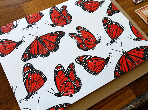 Monarchs Card: Boxed Set of 6