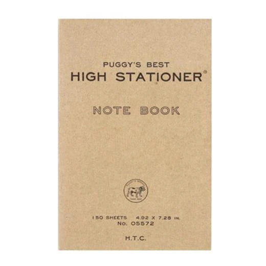 Puggy's Best High Stationer Note Book