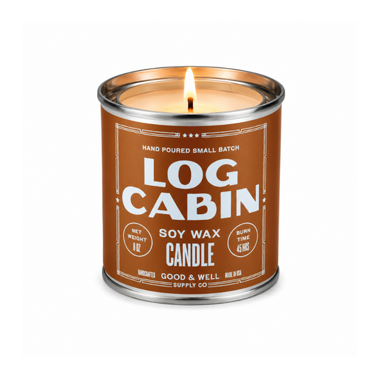 Log Cabin Soy Candle