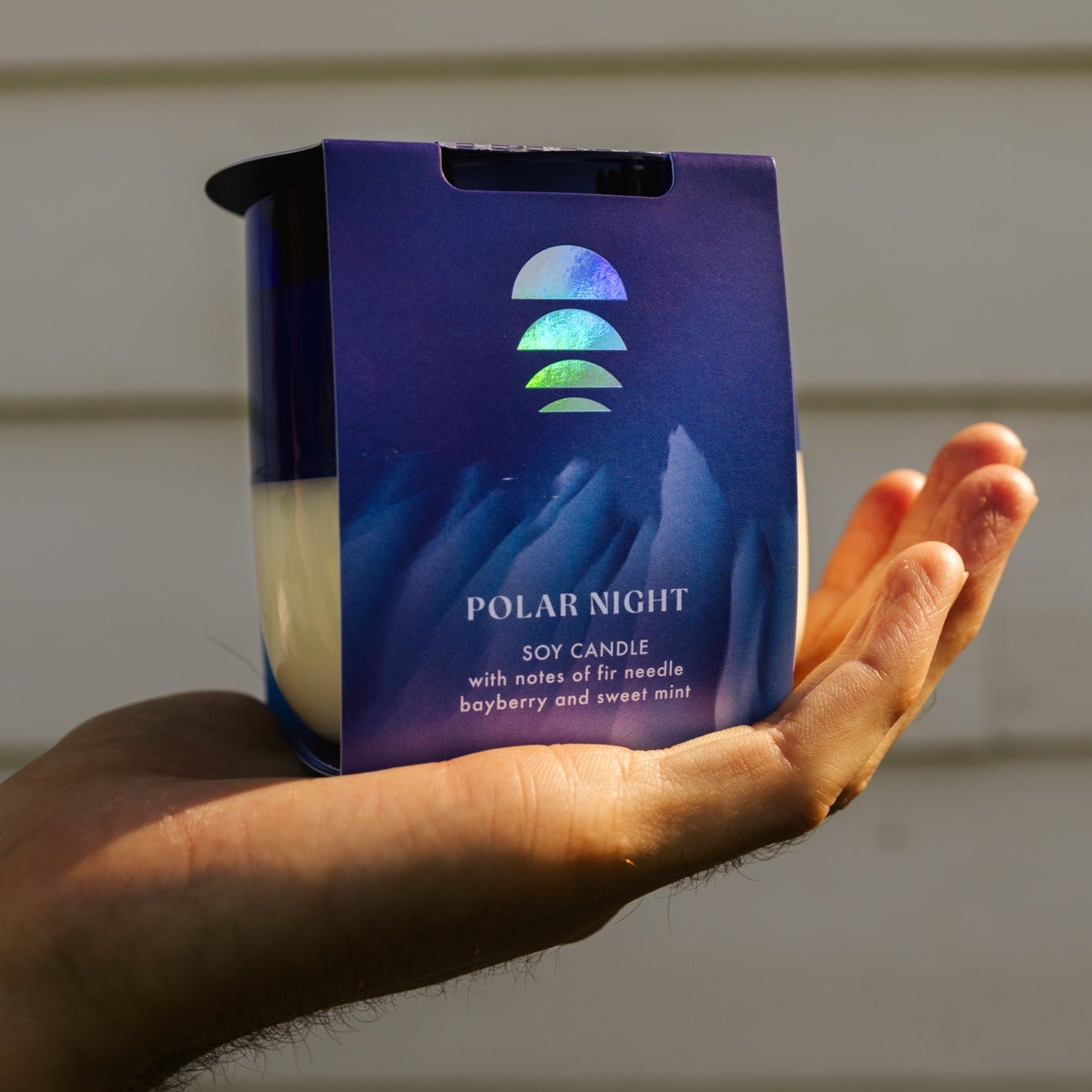 Polar Night Horizons Candle