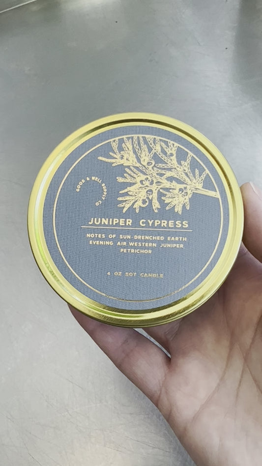Juniper Cypress Candle