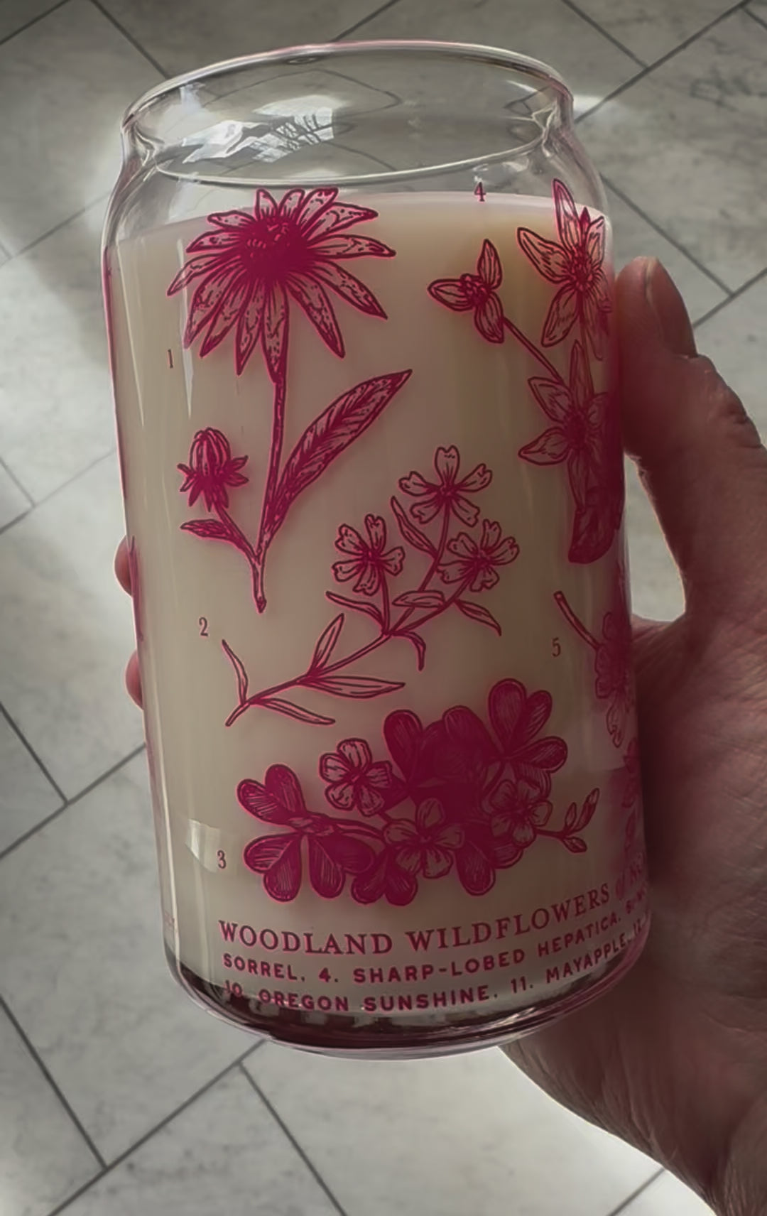 Woodland Wildflowers Soy Candle - Thumbnail 4