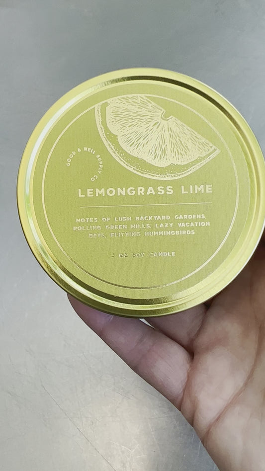 Lemongrass Lime Candle