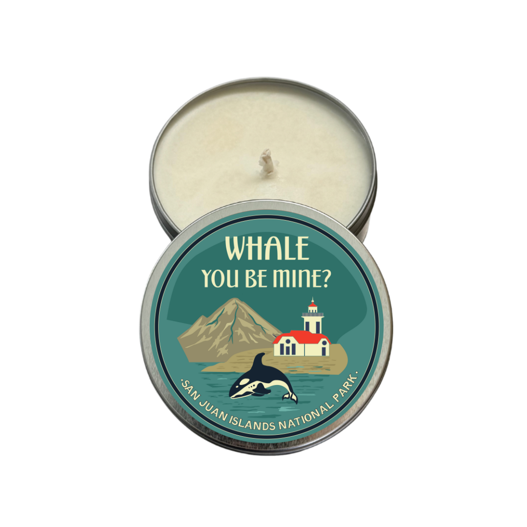 San Juan Islands Cheeky Travel Candle