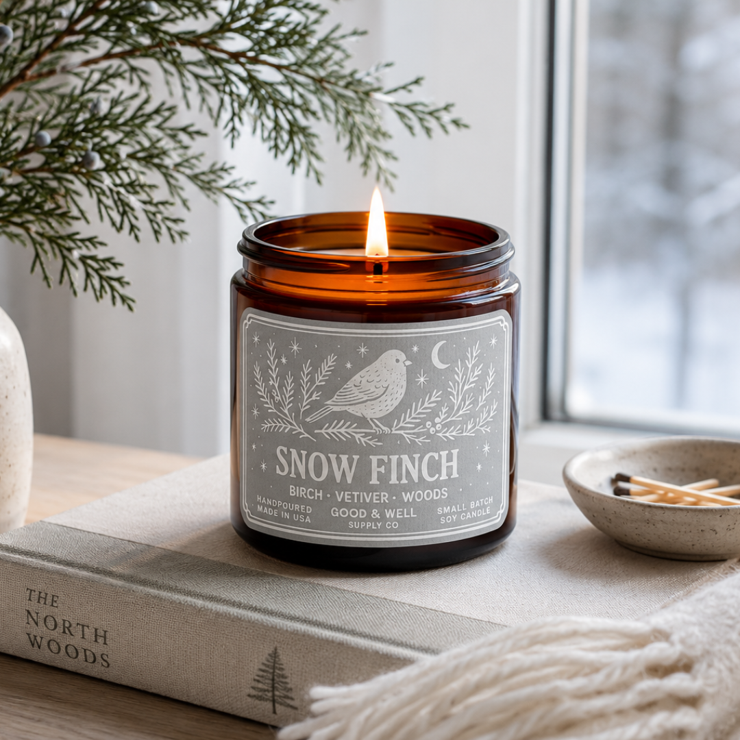 Snow Finch Soy Candle