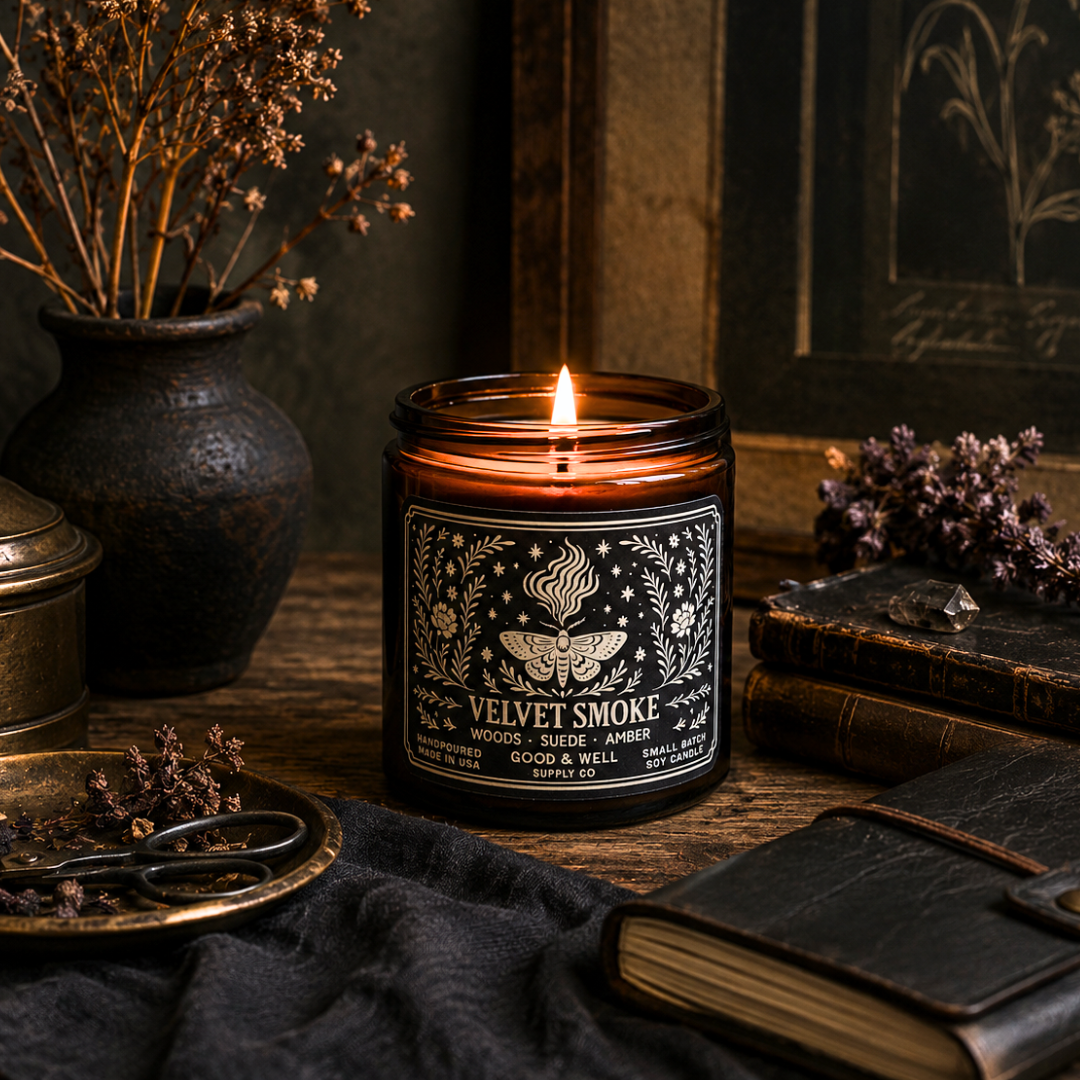 Velvet Smoke Soy Candle