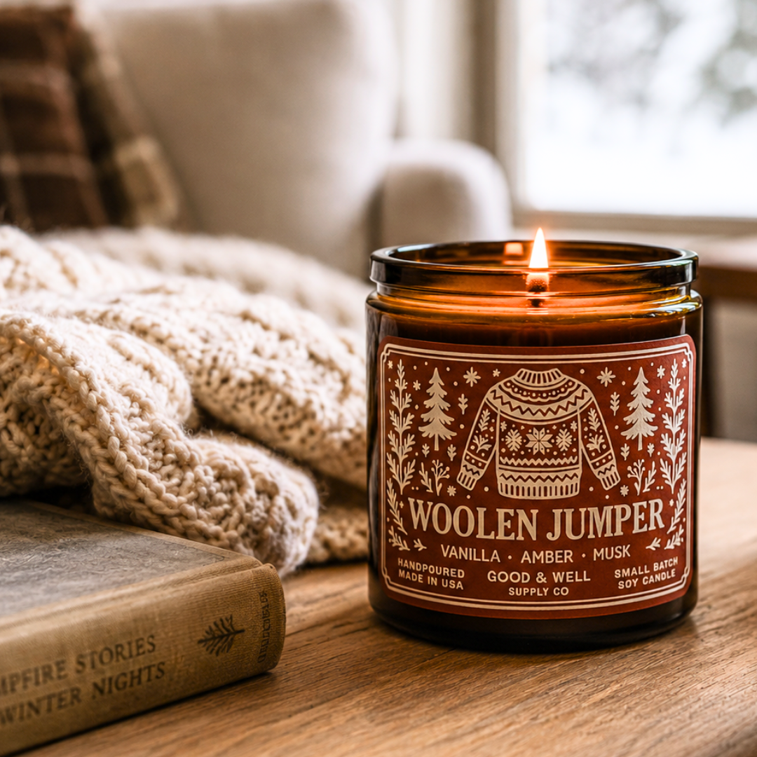 Woolen Jumper Soy Candle