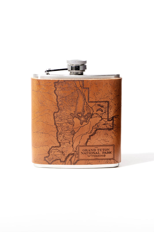 Grand Teton National Park Flask