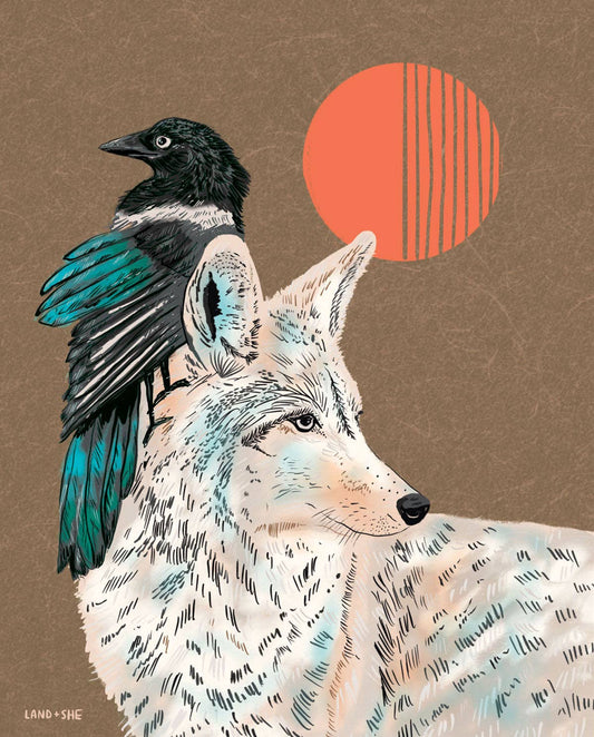 Coyote & Magpie: 8x10