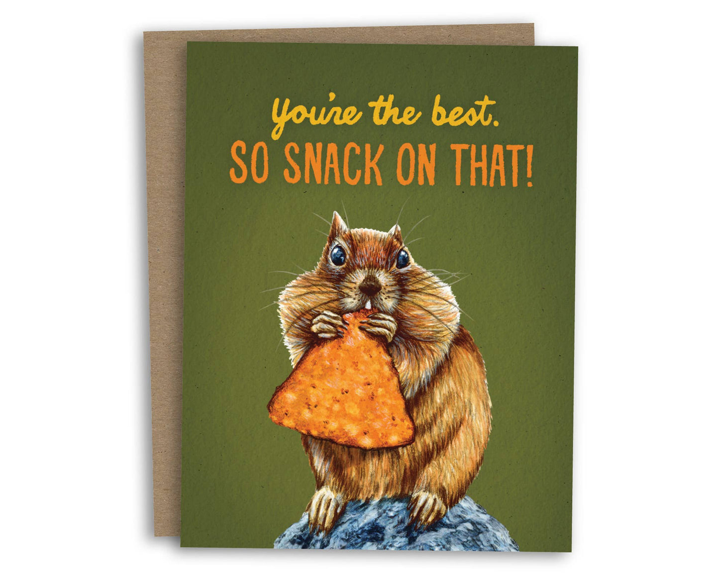 So Snack on That! Greeting Card