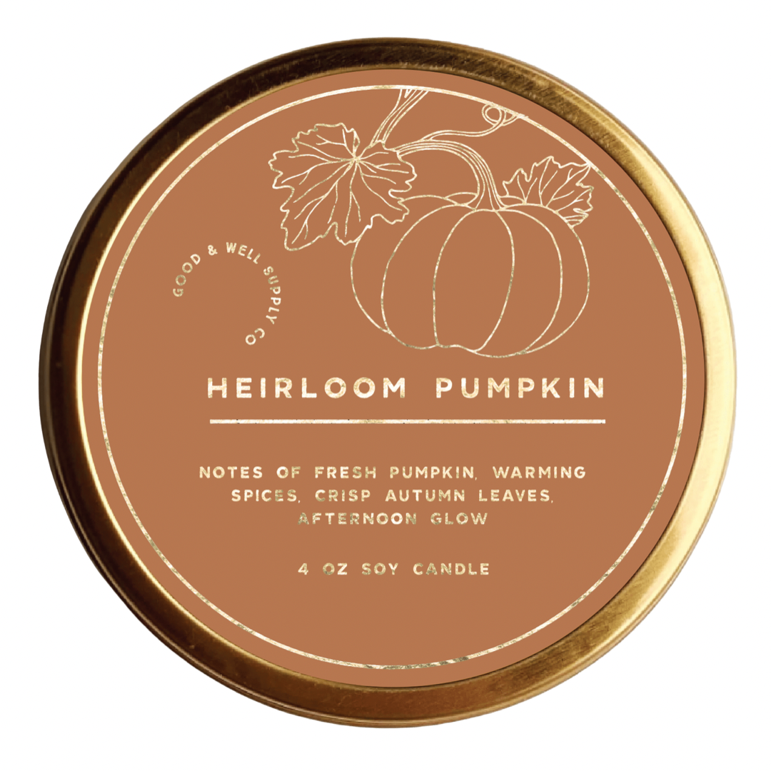 Heirloom Pumpkin Golden Garden Candle