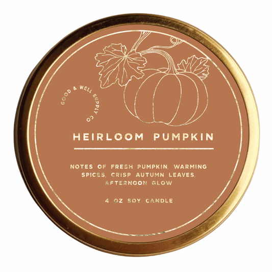 Heirloom Pumpkin Golden Garden Candle