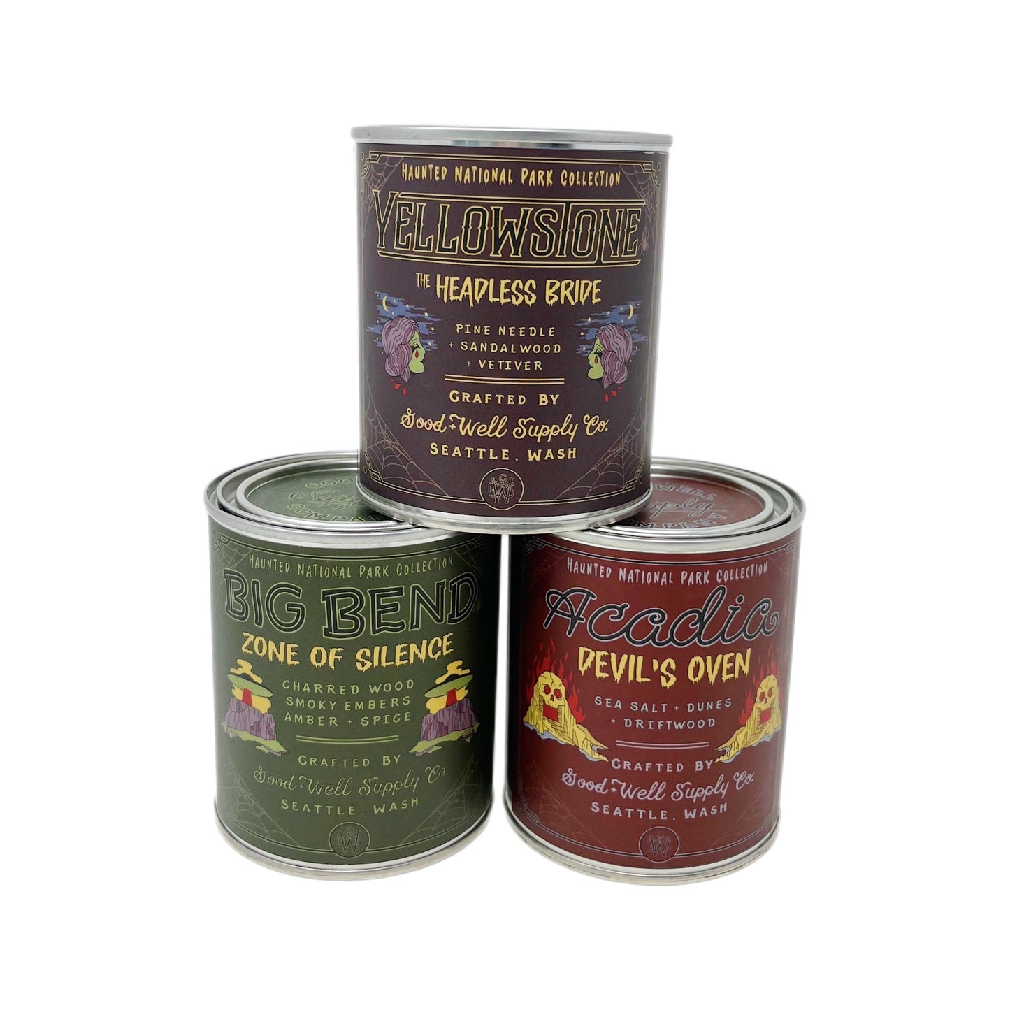 Big Bend Haunted National Park Candle