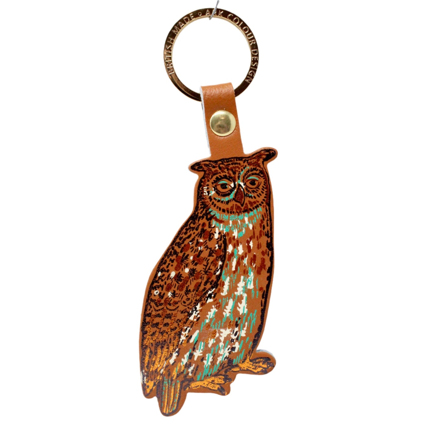 Nocturnal Owl Key Fob
