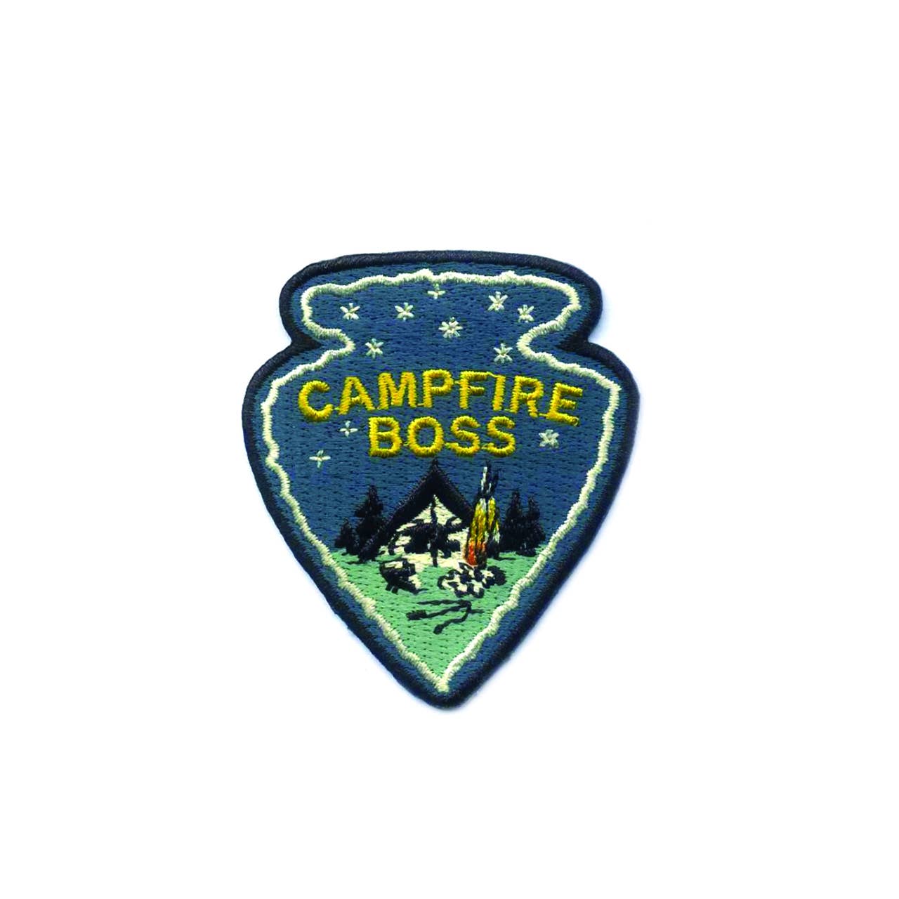 Campfire Boss Embroidered Patch