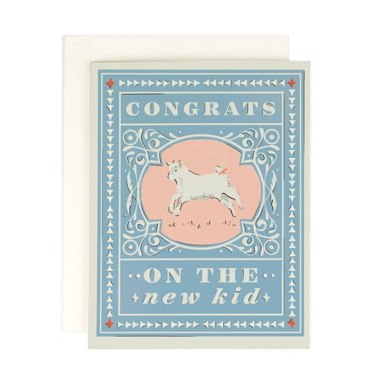 Congrats on the New Kid Greeting Card