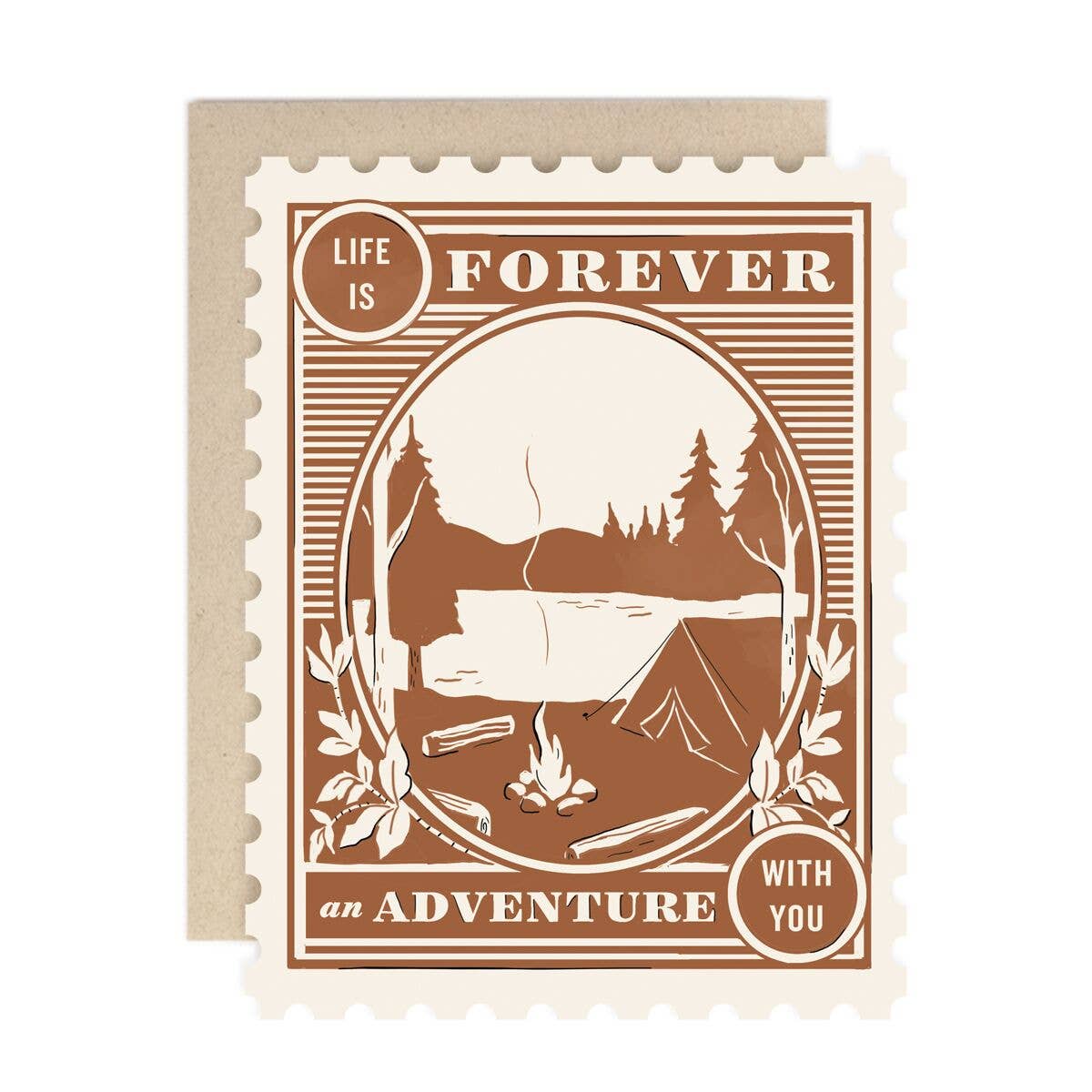 Forever an Adventure Greeting Card