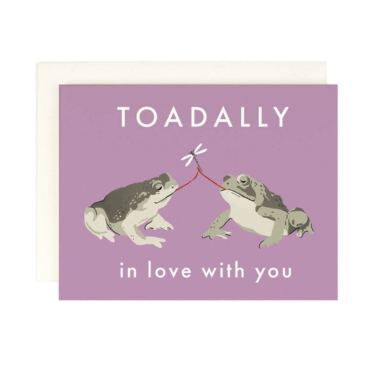 Toad-ally in Love Greeting Card