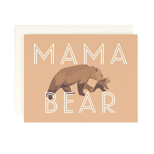 Mama Bear Greeting Card