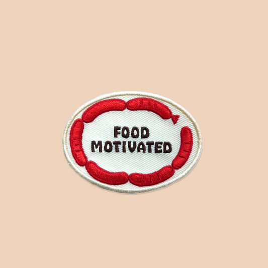 Food Motivated Iron-On Patch for Dogs