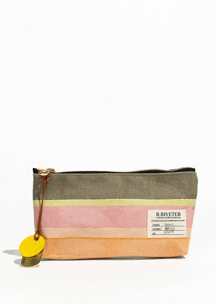 Lucy | Sunset Stripe Printed Canvas