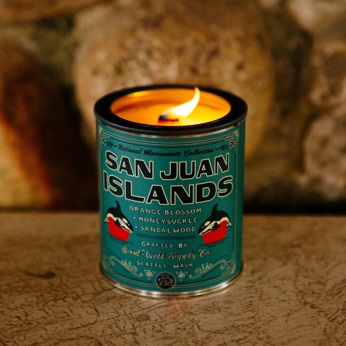 San Juan Islands National Monument Candle