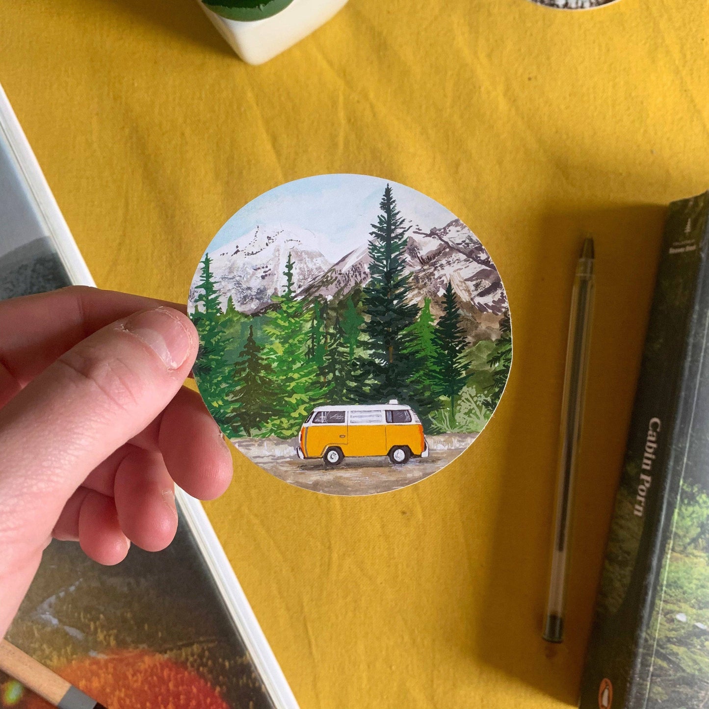 Campervan Vinyl Sticker
