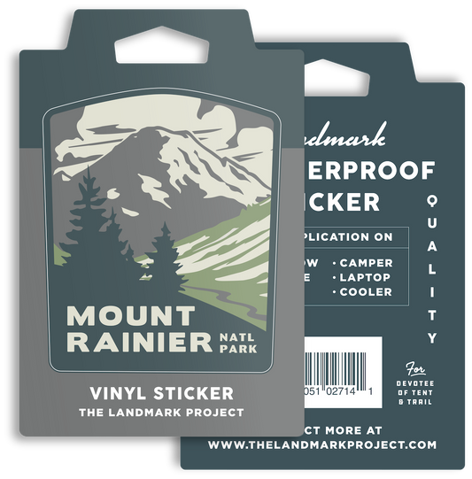 Mount Rainier National Park Sticker