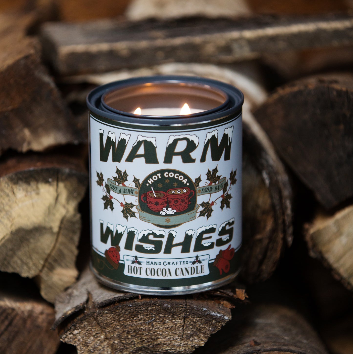 Warm Wishes Hot Cocoa Holiday Candle