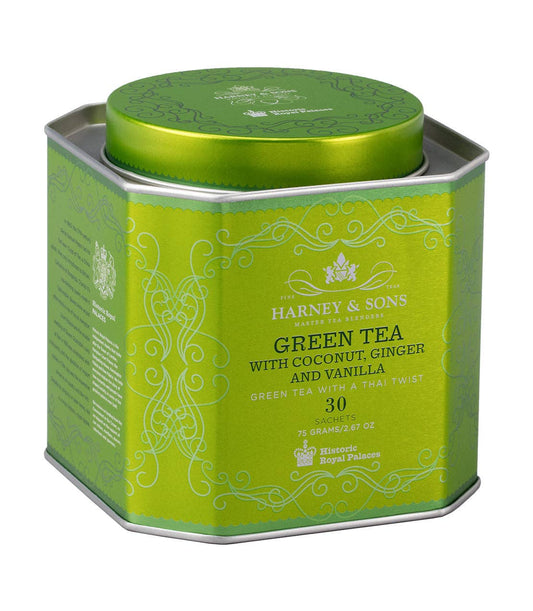 Green Tea with Coconut, Ginger and Vanilla