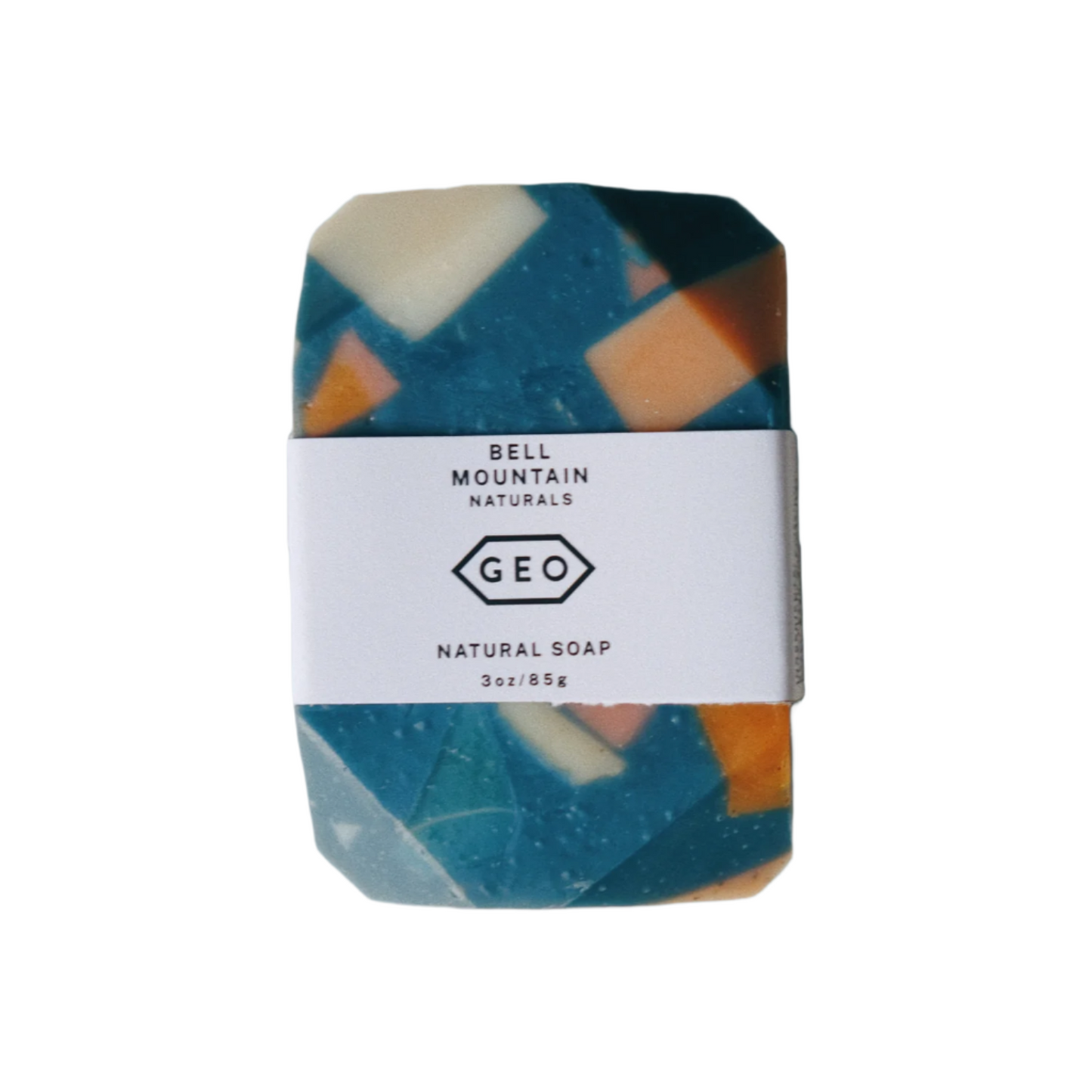 Indigo Terrazzo Gem Bar Soap - Lemongrass & Lavender