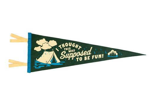 I Thought This Was Supposed To Be Fun Pennant