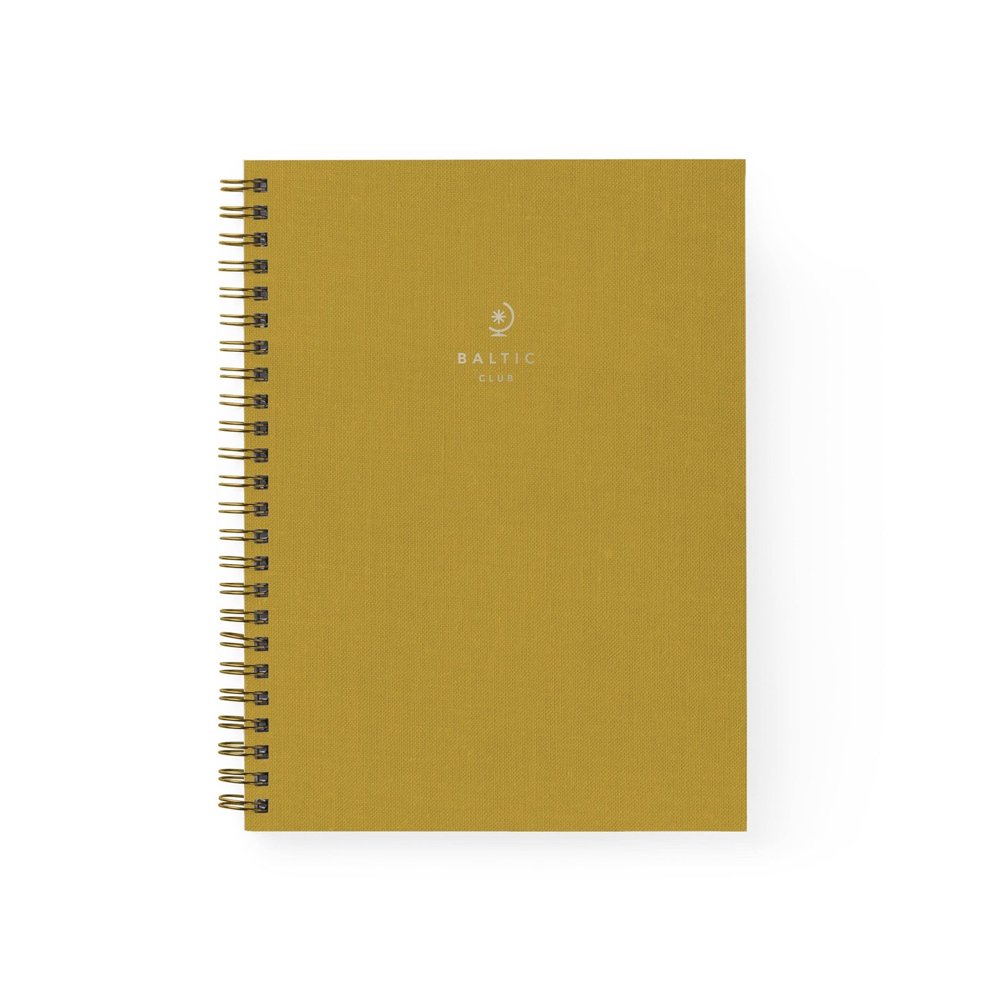 Curry Cloth Spiral Notebook
