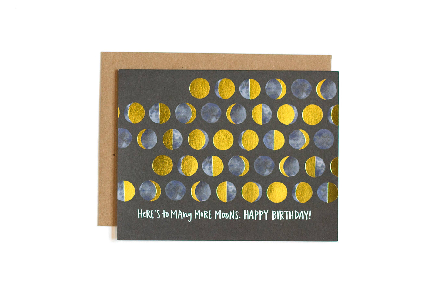 Many Moons Birthday Greeting Card