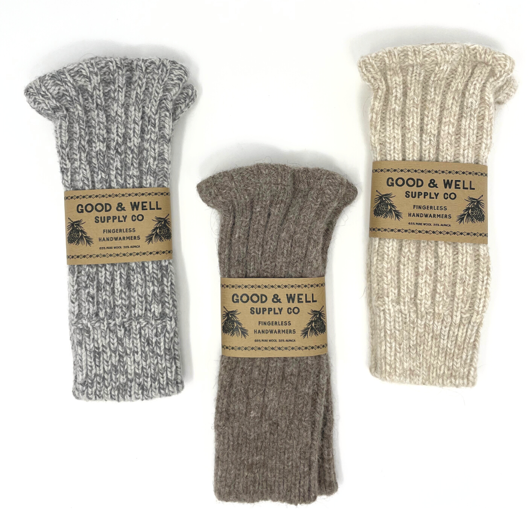 Wool Fingerless Handwarmers