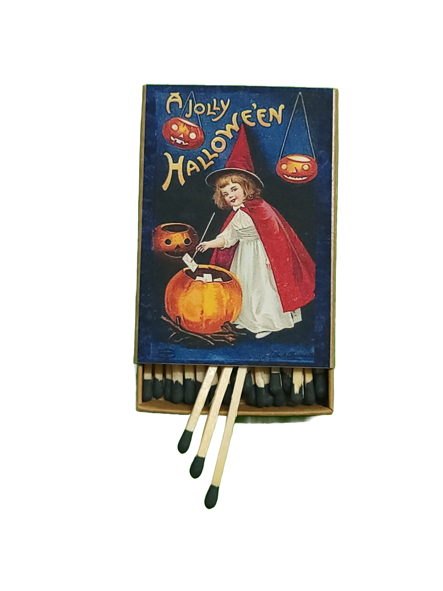 "Spooky Night" Handmade Decorator Matchboxes, Halloween