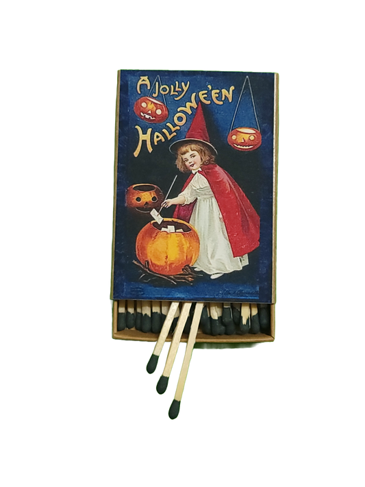 "Spooky Night" Handmade Decorator Matchboxes, Halloween