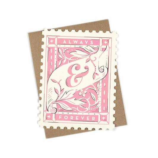 Always & Forever Stamp Greeting Card