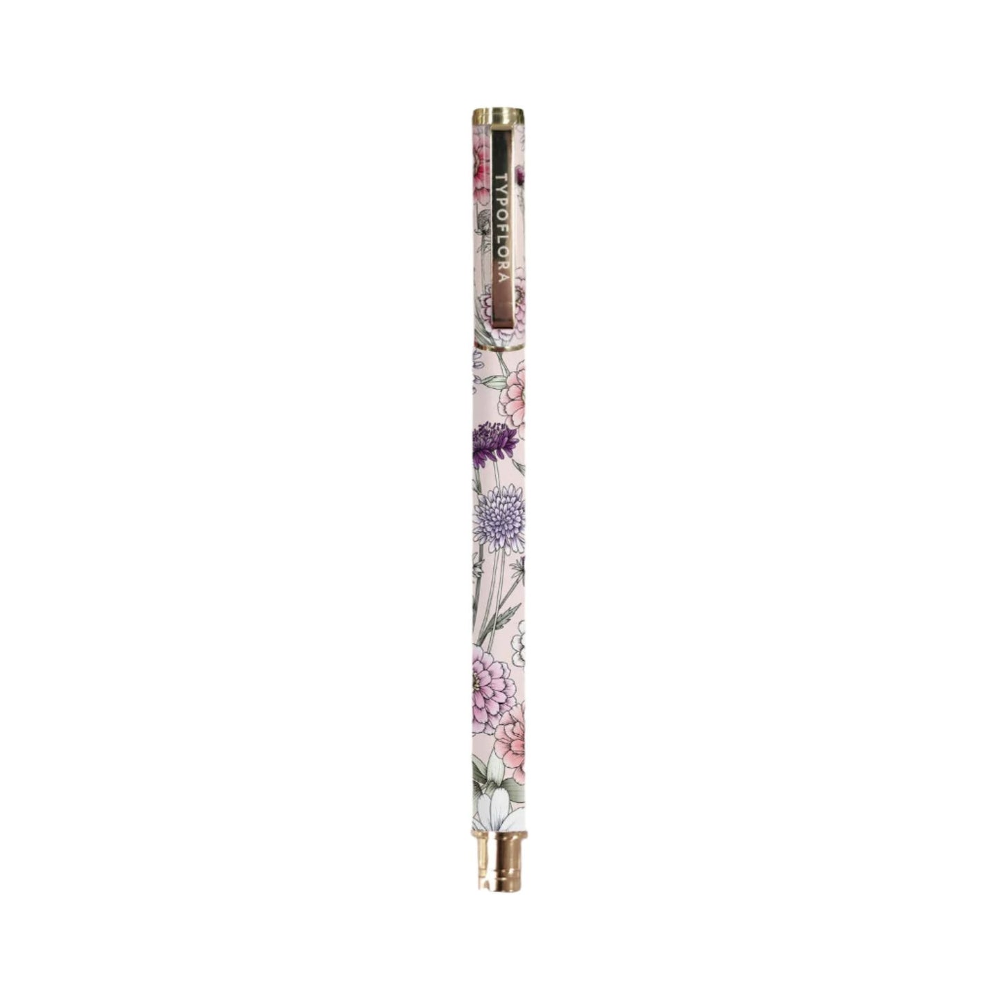 Rollerball Pen - Flower Field In Pink