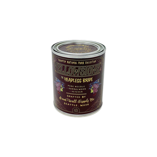 Yellowstone Haunted National Park Candle