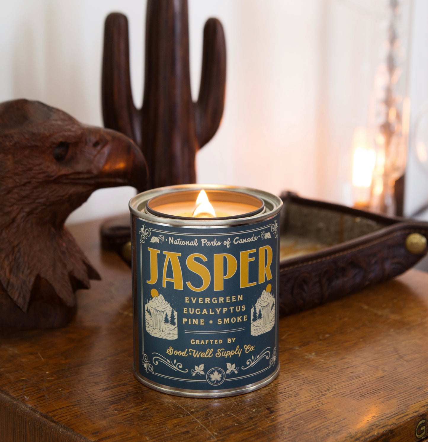 Jasper National Park Candle