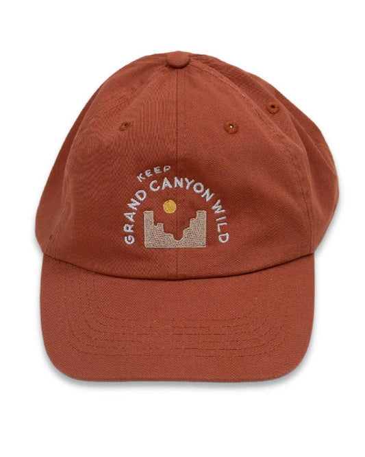 Keep Grand Canyon Wild Dad Hat | Burnt Orange