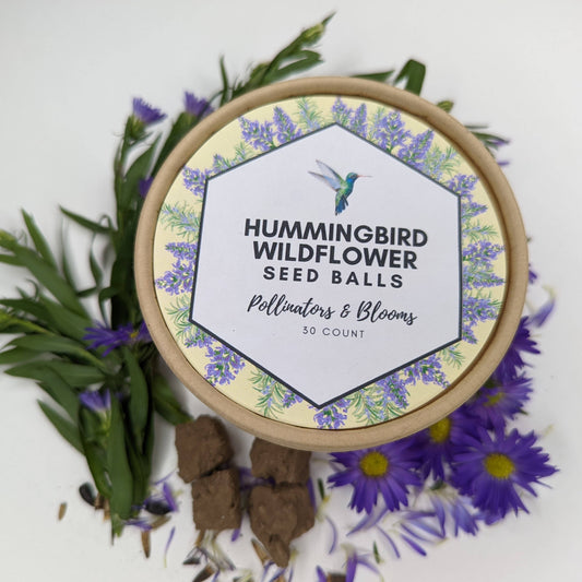 Wildflower Seed Balls for Hummingbirds