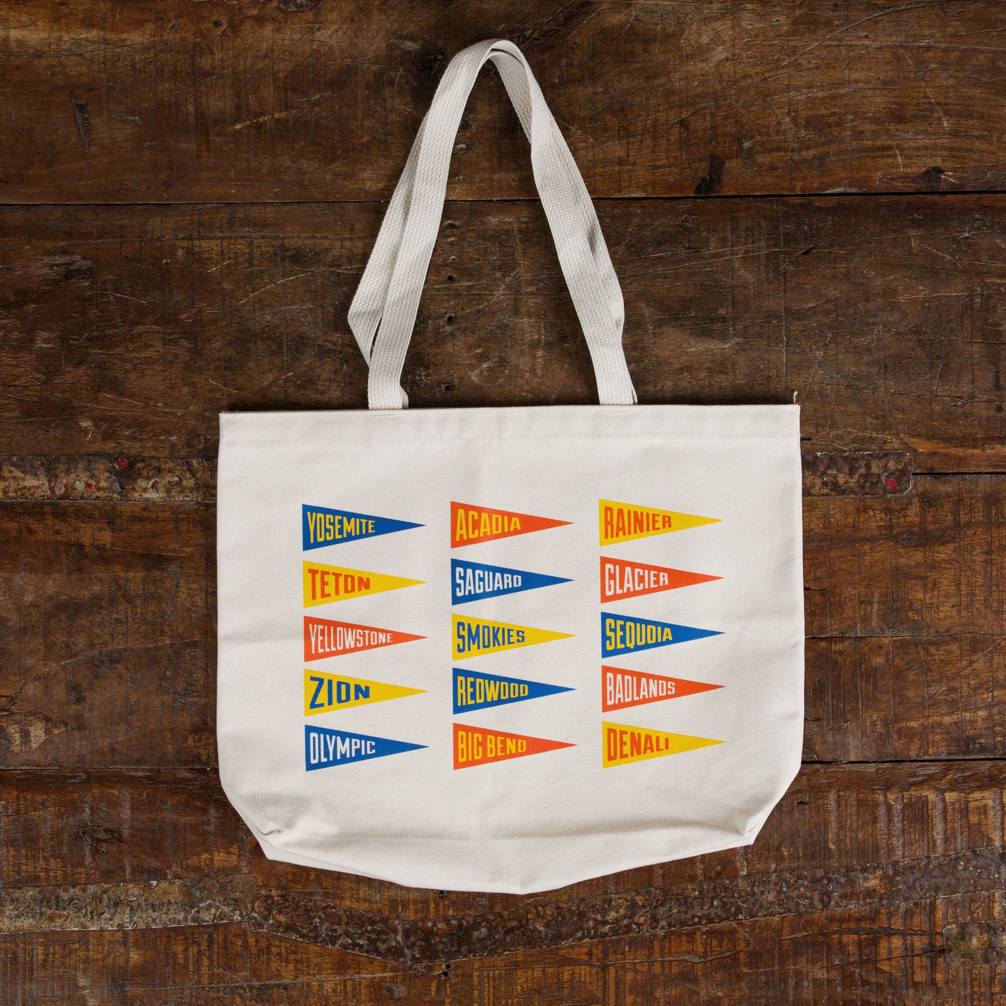 Parks Pennants Tote Bag – Good & Well Supply Co