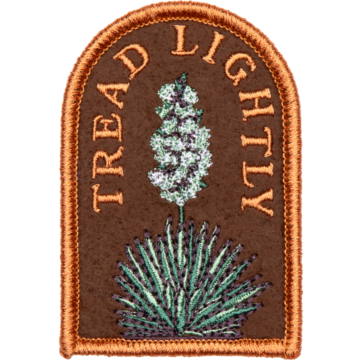 Tread Lightly Embroidered Patch