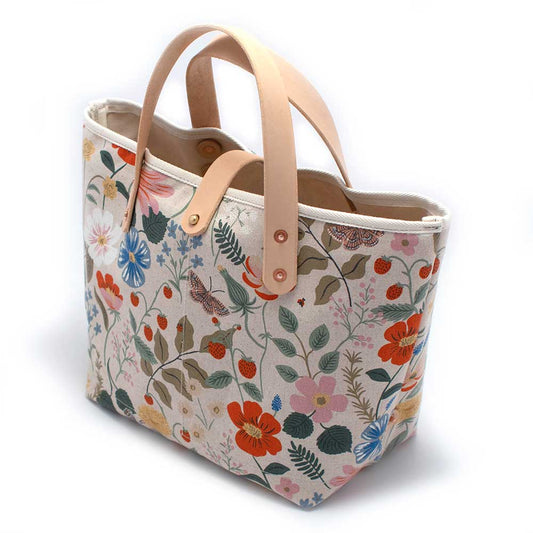 Spring Meadow Canvas All Day Mini Tote
