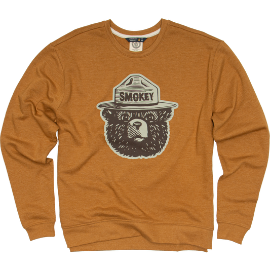 Smokey Logo Crewneck Sweatshirt - Bronze