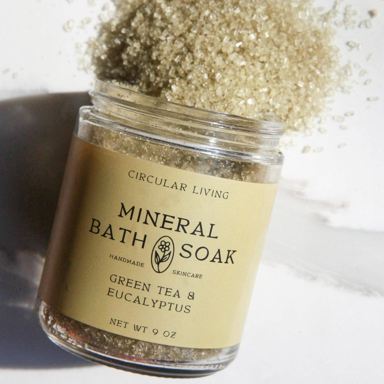 Mineral Bath Soak, Green Tea & Eucalyptus