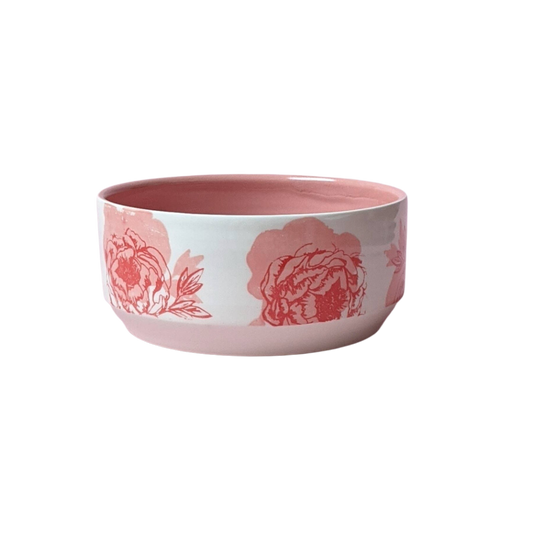Rose Cereal Bowl - City in Bloom